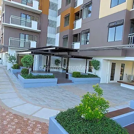 5-Guest Seaview Flat Near Ayala Cbp Wi-Fi Pool Gym