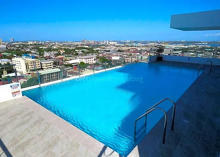 5-guest Seaview Flat Near Ayala Cbp Wi-fi Pool Gym Hotel Cebu